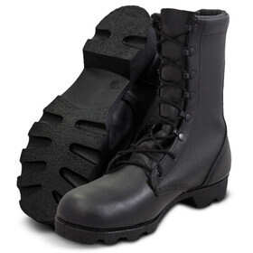 Altama 10" Leather Combat Boot in Black are water resistant